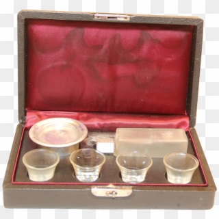 This Precious Intact Set Includes 4 Tiny Wine/sacrament - Box Clipart
