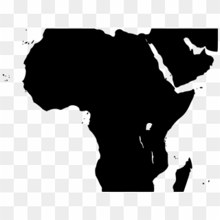 Africa Clipart Silhouette - African Civil War Map - Png Download