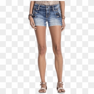 Jean Shorts Png , Png Download - Girl Clipart