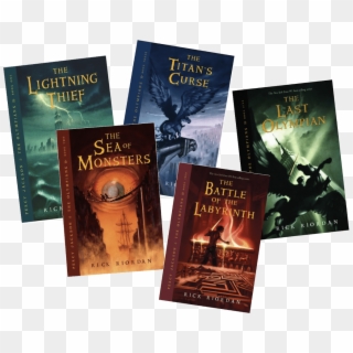 A Few Weeks Ago I Posted About Wanting To Read The - Percy Jackson And The Olympians Full Series Clipart