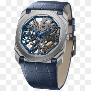 Octo Finissimo Skeleton Limited Edition Watch With - Bulgari Octo Finissimo Skeleton Titanium Clipart