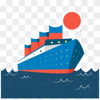 Ship Png Icon Blue , Png Download - Coder Cruise Clipart