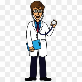 A Childrens Tutorials - Easy Sketch Of Doctor Clipart