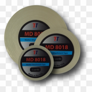 Md 8018 Is A Clear Adhesive With A Generous Coating - Label Clipart