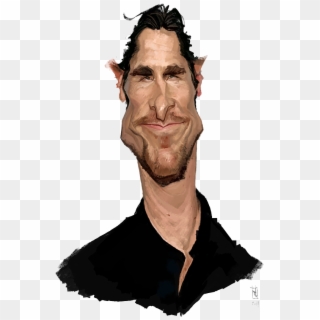Download Christian Bale Png Image For Designing Use - Caricatures Of Alberto Russo Clipart