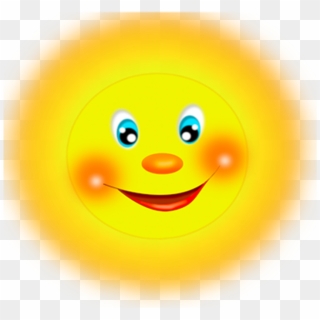 Sun Flare Psd - Smiley Clipart