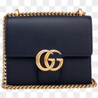 Gucci Gg Marmont Calfskin Leather Shoulder Bag - Gg Marmont Mini Leather Shoulder Bag Clipart