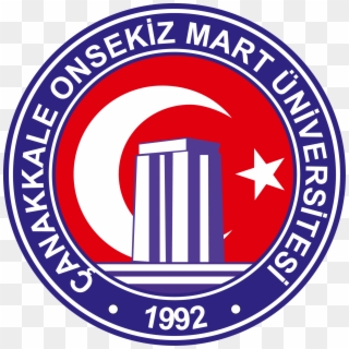Çanakkale Onsekiz Mart Üniversitesi Logo Çomü Arma - Çanakkale 18 Mart Üniversitesi Logo Png Clipart
