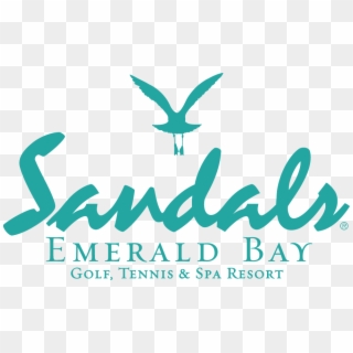 Sandals Emerald Bay Logo Clipart