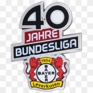 Pin 40 Years Bundesliga - Label Clipart