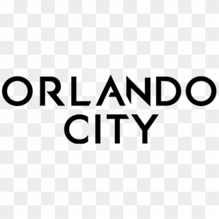 Orlando City Sc Wordmark Black Clipart
