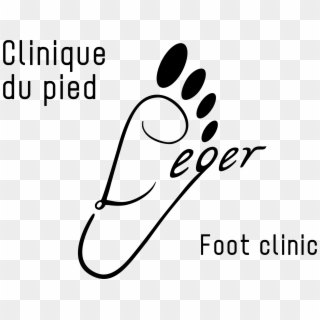 Clinique Du Pied Leger - Line Art Clipart