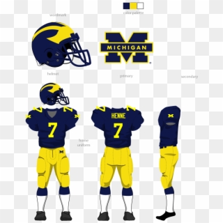 Michigan Football - University Of Michigan Clipart