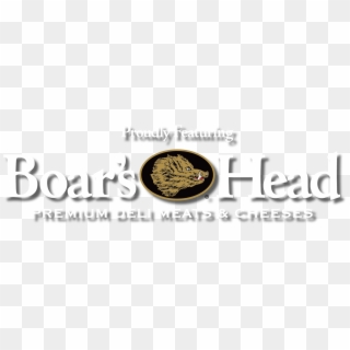 We Proudly Serve - Boars Head Clipart