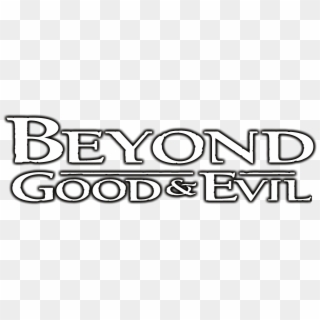 Beyond Good And Evil Logo Png - Beyond Good And Evil Png Clipart