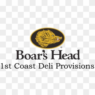 1st Coast Deli Provisions- Boar's Head An Official - Boar Clipart
