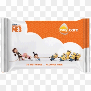 Minions Wipes - Banner Clipart