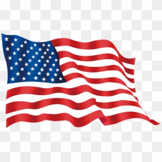United Of American States Flag The Clipart - Usa Flag Png Transparent Png
