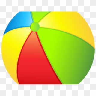 Party Clipart Beach Ball - Circle - Png Download
