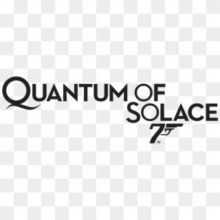 File - Quantumofsolace-logo - Svg - Quantum Of Solace Logo Png Clipart