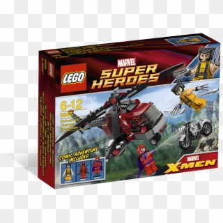 6866 Alt1 - Lego Wolverine Chopper Showdown Clipart