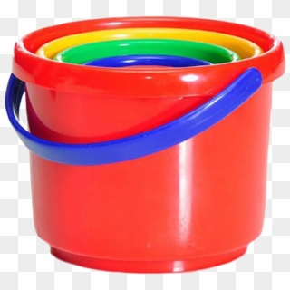 Bucket Of Water Png - Plastic Clipart
