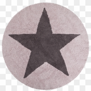 Reversible Round Star Pink - Christian Star Clipart