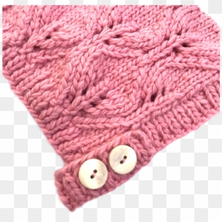 Berry Wool Bonnet - Knit Cap Clipart