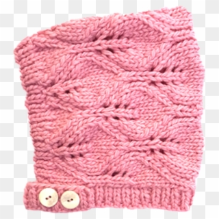 Berry Wool Bonnet - Knitting Clipart
