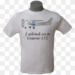 C172 White - Cessna Shirt Clipart