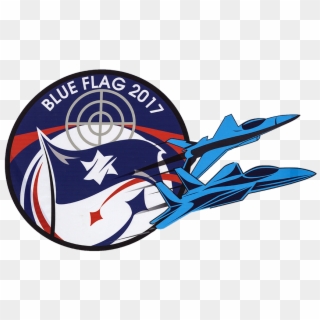 Blue Flag - Emblem Clipart