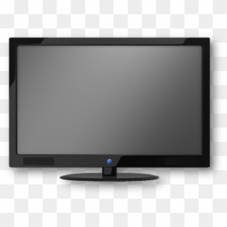 Flatscreen Tv Trans - Led-backlit Lcd Display Clipart