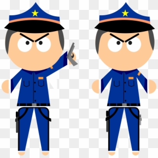 Personagem-policial - Desenho De Policial Em Png Clipart
