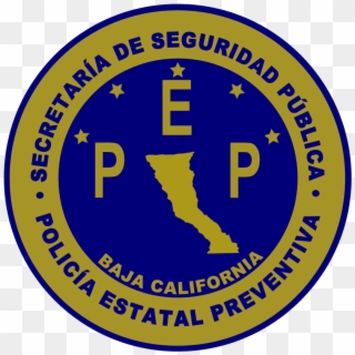 Logo Policia Estatal De Baja California - Baja California Clipart