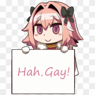 Hah,gay Cartoon Text - Anime Makes You Gay Clipart