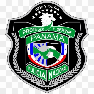 Escudo De La Policia Nacional De Panamá - National Police Of Panama Clipart