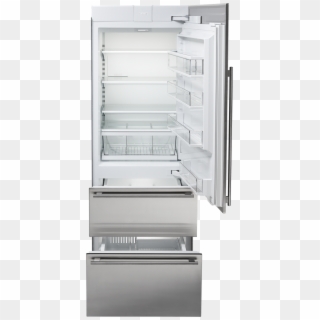 30" Integrated Over And Under Refrigerator/freezer - Icbit30ciid Clipart