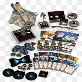 A Copy Of The Star Wars X-wing Miniatures Game Core - Star Wars X Wing Ghost Expansion Pack Clipart