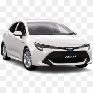 All Calculations Based On - White Toyota Corolla Hybrid Clipart