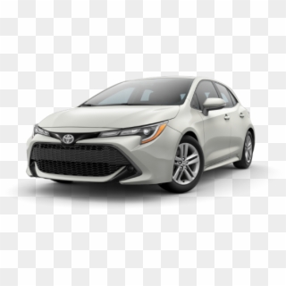 2019 Toyota Corolla Hatchback In Blizzard Pearl - 2019 Corolla Hatchback Se Silver Clipart