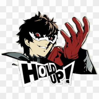 When He Whiffs Wr2 In Your Face - Persona 5 Wallpaper Joker Clipart