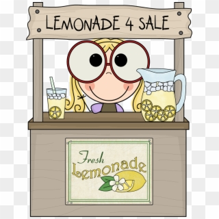 From Lemons To Lemonade - Cartoon Selling Lemonade Png Clipart
