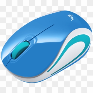 Wireless Ultra Portable M187 - Logitech M187 Blue Clipart