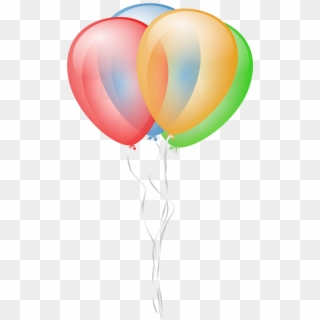 Transparent Multi Color Balloons Png Picture Clipart - Balloons Clip Art
