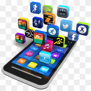 Internet On Mobile Devices Clipart