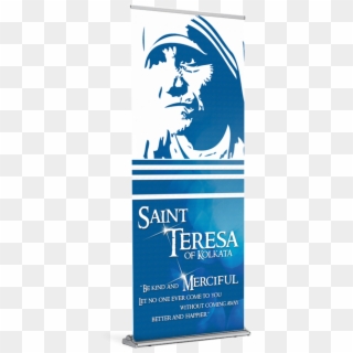 Banner Saint Teresa 2016 E Spn - Mother Teresa Banner Clipart