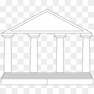 292 × 240 Pixels - Draw A Greek Temple Clipart
