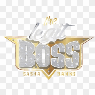 Sasha Banks Custom Logo By Me - Sasha Banks Legit Boss Logo Clipart