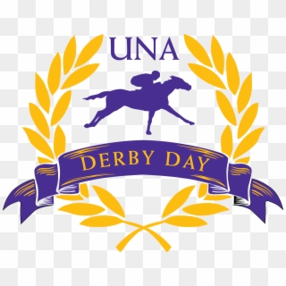 Your Sponsorship Of Una Derby Day Is More Than A Monetary - Black And White Leaf Design Clipart