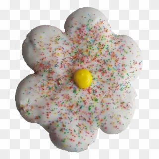 Flower Vanilla Iced Sugar - Cookie Clipart
